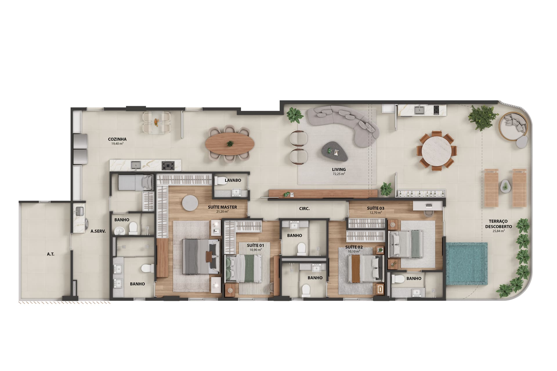 APTO TIPO 5 PAV COLUNA 1